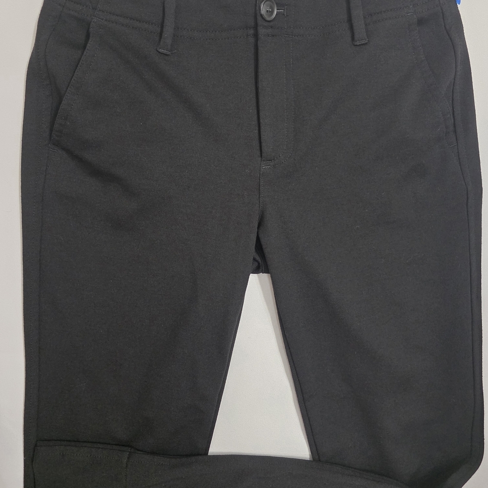 GAP Double Knit Girlfriend Pants Womens 00 Black Slim Ankle - Picture 6 of 12